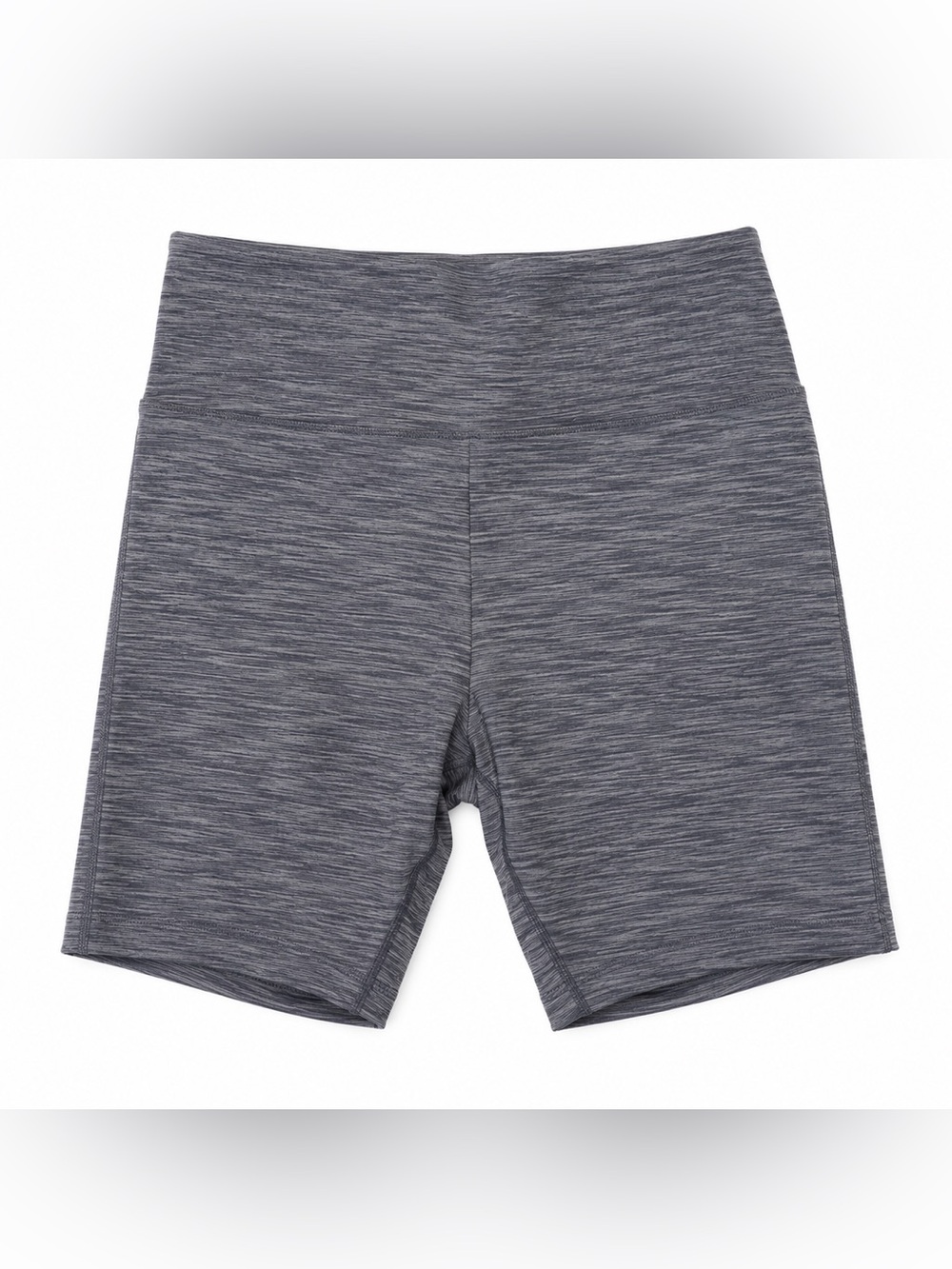 Outdoor Voices Gray Heather High Rise Bike Shorts